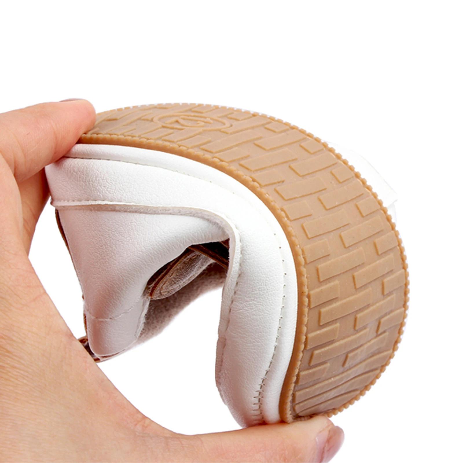 Infant Baby Boys Girls Moccasins Sneakers Solid Color/Contrast Color PU Leather Anti-Slip Sole Prewalker First Walker Shoes 5