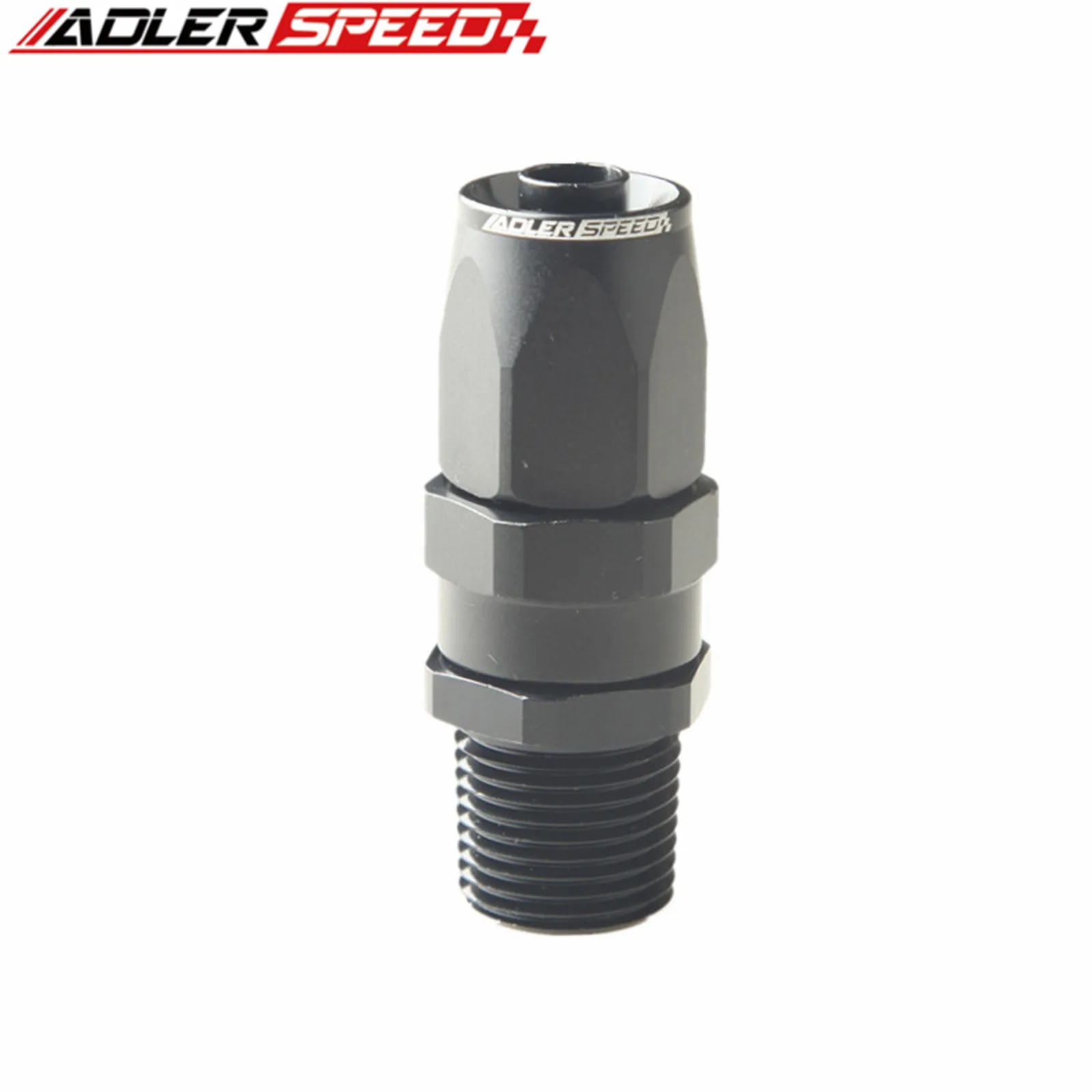 ADLERSPEED -6 AN AN6 1/8 NPT 직선/45도/90도 회전 호스 엔드 피팅 어댑터 알루미늄