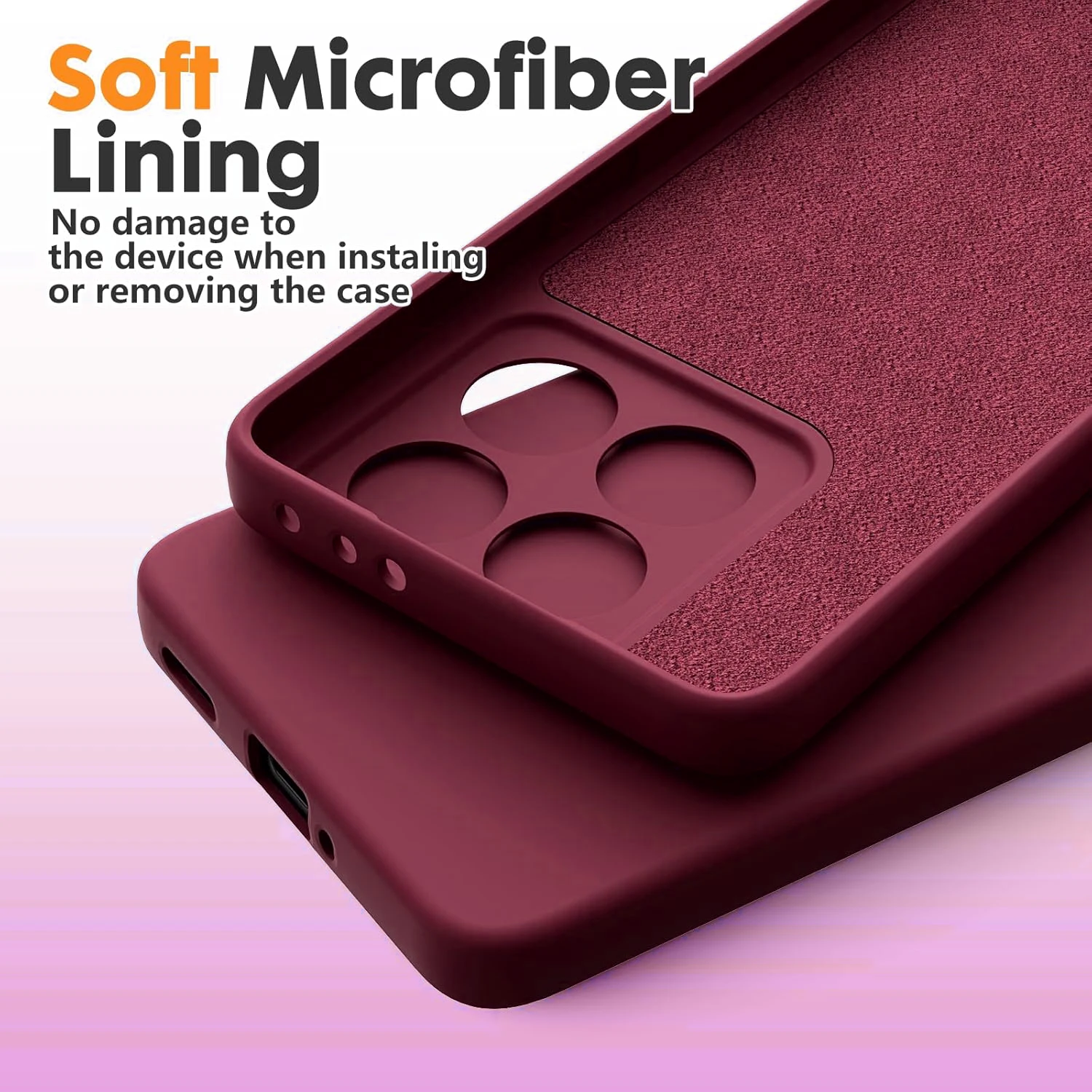 Custodia Originale in Silicone Liquido per Xiaomi 15T 15T Pro 11 Lite 12 12T 12X Mi 13 Lite 11T 14 14T Pro 15, Morbida a Copertura Totale