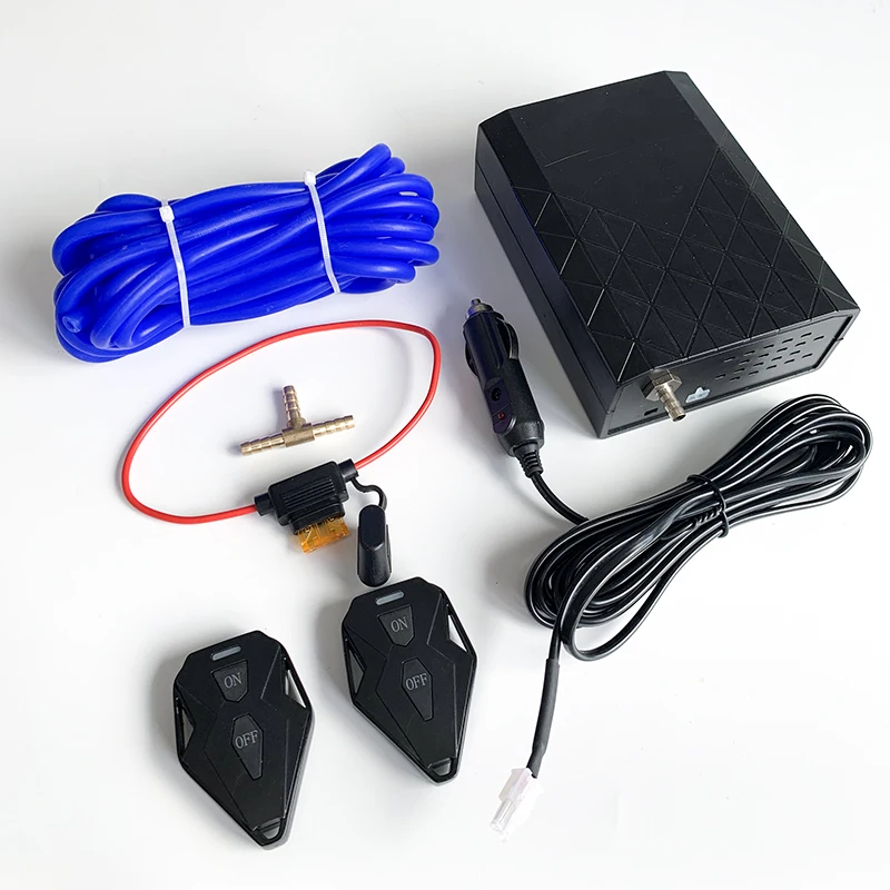 Car Exhaust Vacuum Pump For Cutout Valve Control System With Remote Controller Updated Version 12V 315H