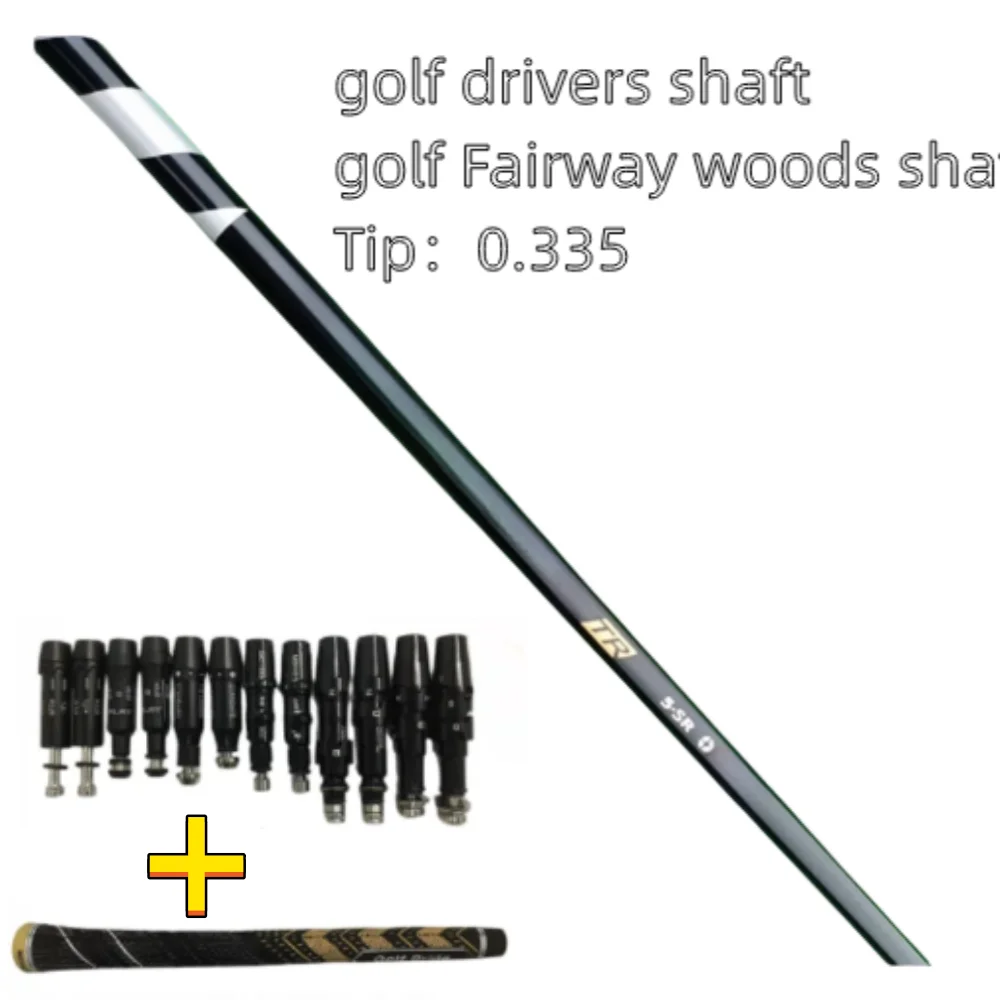 

Golf Fairway дерево или драйверы графитовый Вал Черный TR 5/6/7 S/R/SR/X 0,335 наконечник 45 дюймов с рукояткой и рукавом