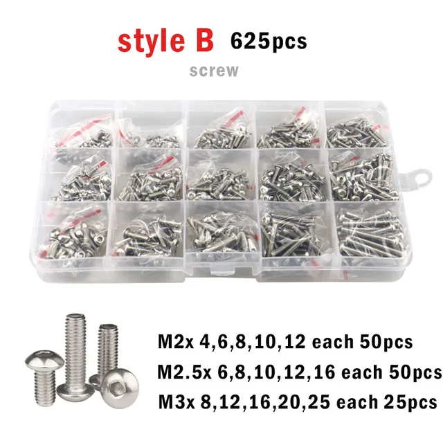 M2M2.5M3 -625pcs