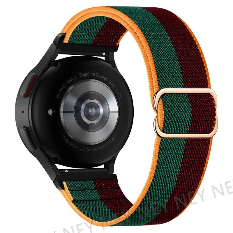 Bohemian Shiny Elastic Watch Strap – Universal 20mm/22mm Band
