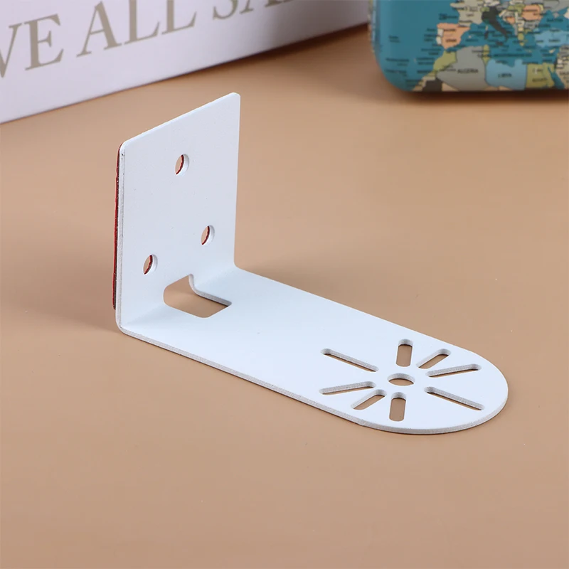 L Shape Nail Free Wall Mount Camera Iron Bracket with Glue Base PTZ Version Camera Surveillance Bracket for Huawei Xiaomi