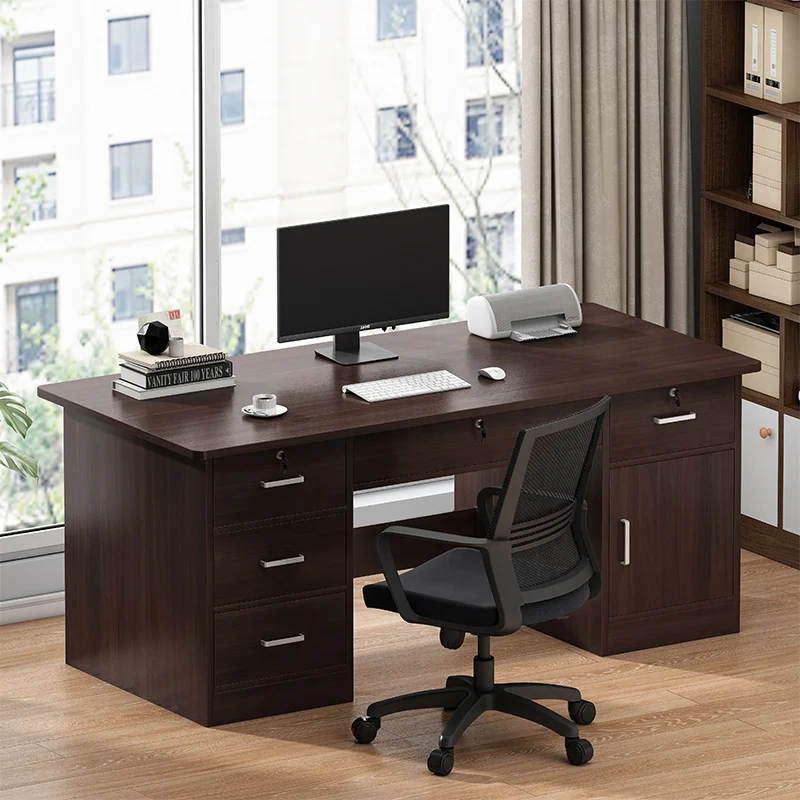 Household Upgrade Computer Desks Chair Storage Drawers Executive Computer Desks Study Standing Escritorios Modern Furniture