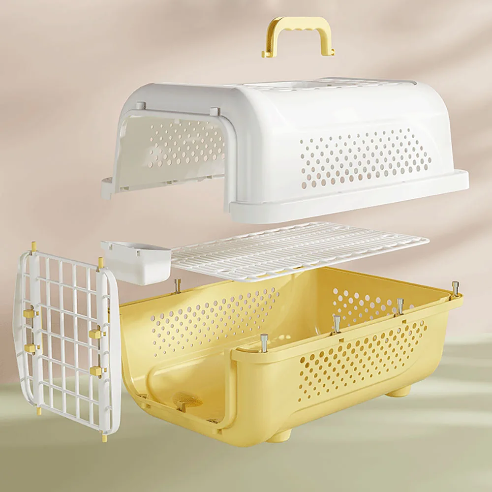 Pet Aviation Box Cat Outdoor Portable Cats Cage Cat Bag Dogs Consignment Box Portable Car Dog Cage Spacebox Pet Supplies