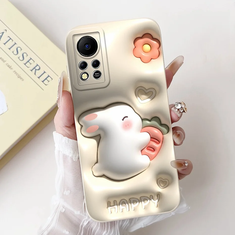 Cartoon Candy Color Silicone Phone Case with Lens Protection