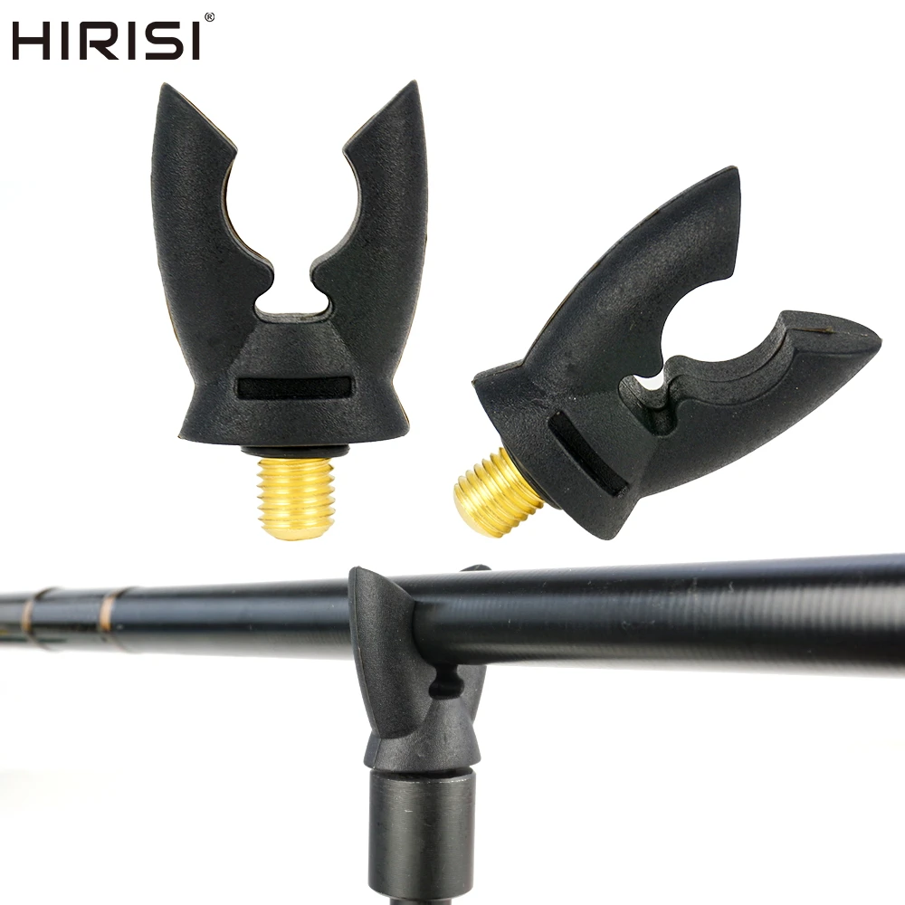 4 supports de tête en caoutchouc pour alarmes de pêche carpe - Compatible barres buzz AC170