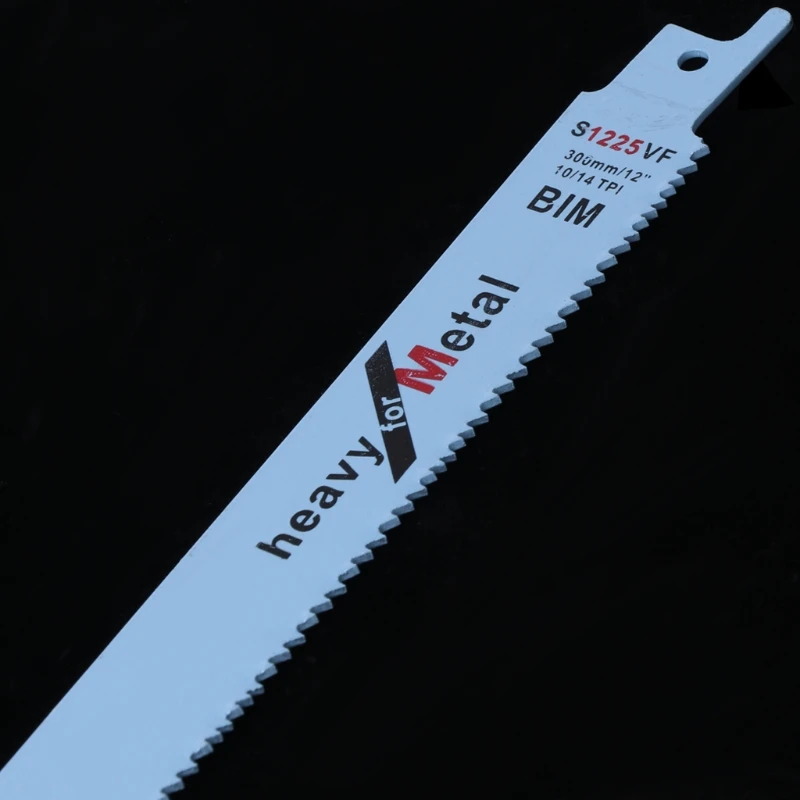 

5 Pcs 305mm 12" BIM S1225VF Reciprocating Saw For Cutting Metal And Wood