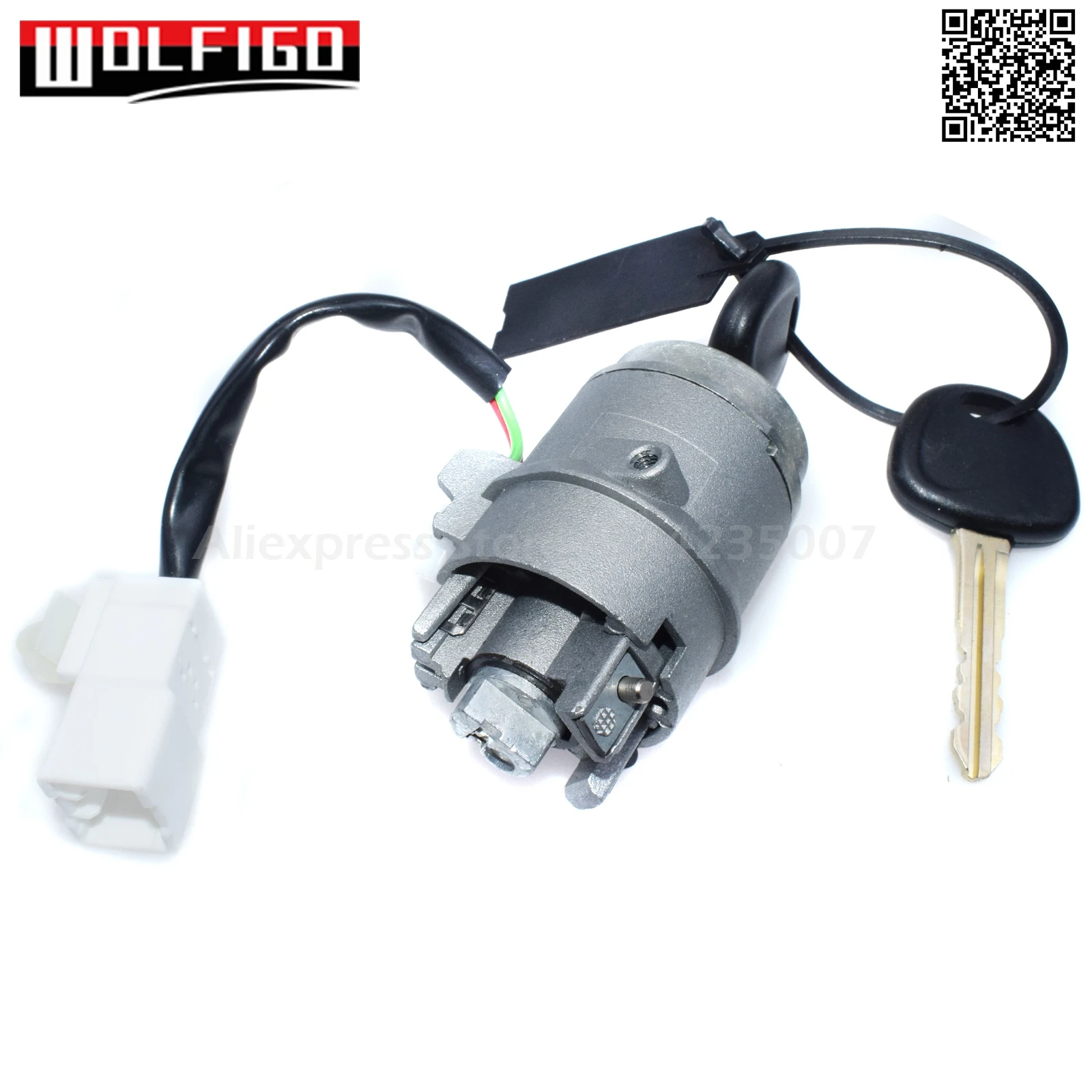 Wolfigo New Ignition Lock Cylinder W/key Us617l For Hyundai Accent 1.6l