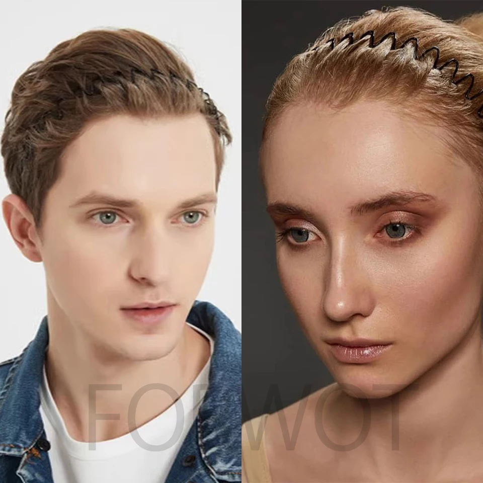 5 Pcs Diadema Hombre Diadema Ondulada De Primavera Aro Para | Meses Sin