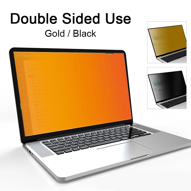 Privacy Screen Protector For Laptop 12.5 14 15.6'' Antipeep PET Privacy Filter PC Computer