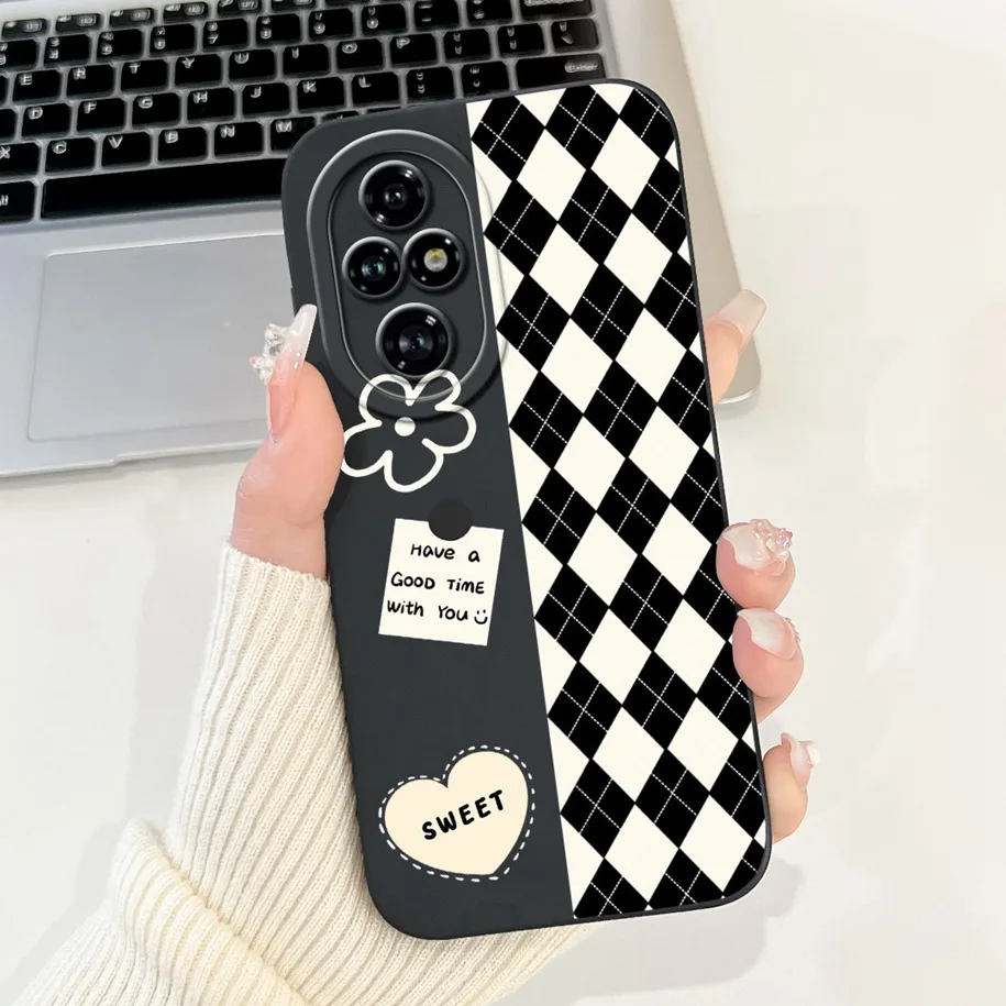 Luxury Marble Moon Frosted Shockproof Silicone Case - Soft Protective Bumper Cover
