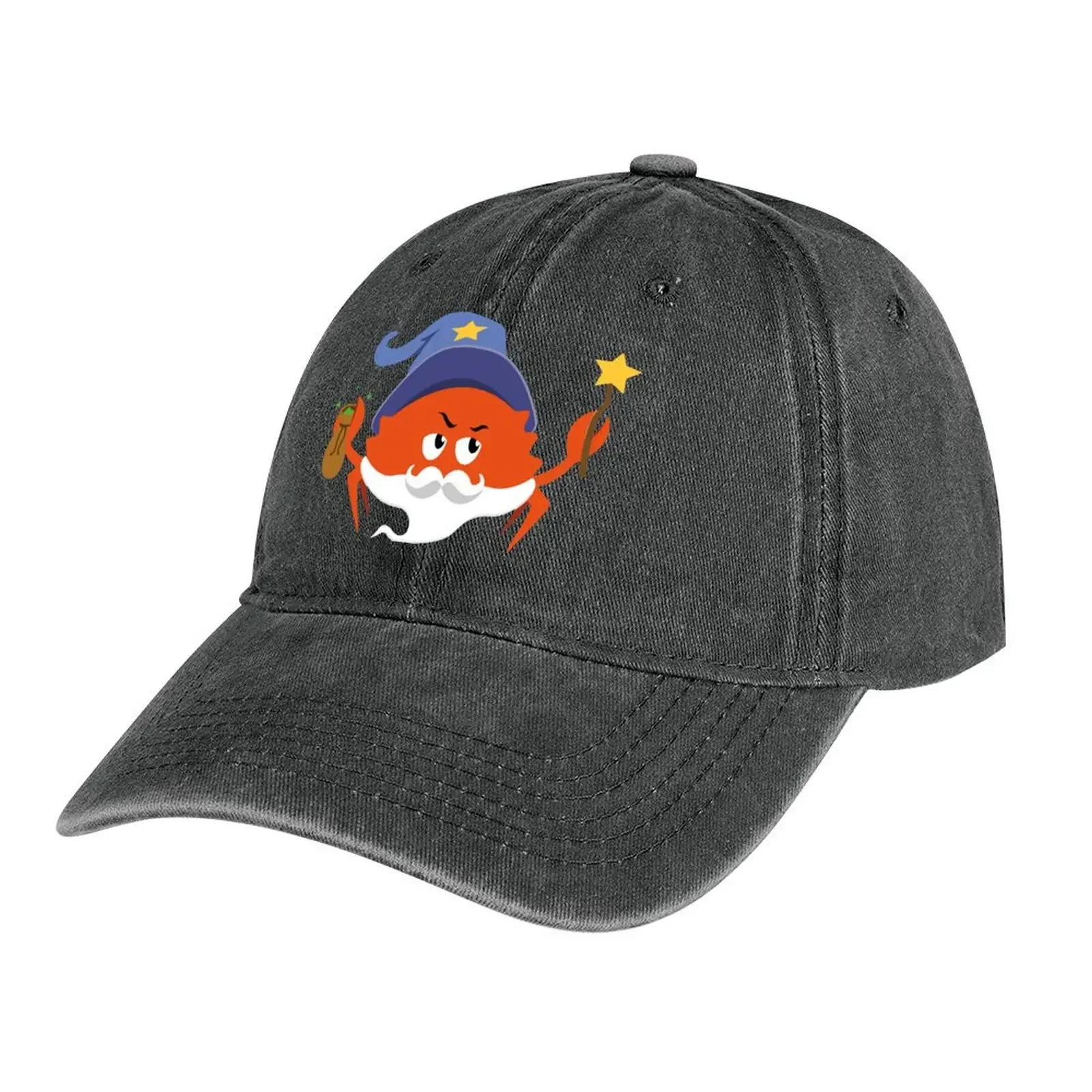 

Rust Programming Language - Ferris the Wizard Cowboy Hat sun hat foam party Hat Male Women's