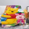 W-Winnie the Pooh Bedspread on the Bed Home and Decoration Fluffy Soft Blankets & Throws Cobija Throw Blanket for Sofa Halloween 1