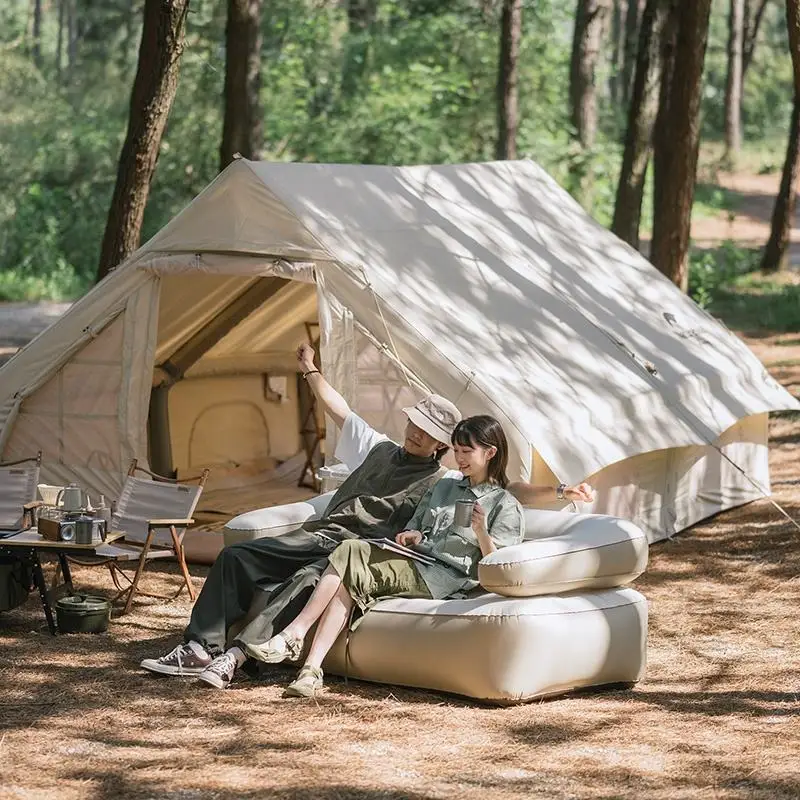 Inflatable Mattress Camping Mattress Naturehike outdoor camping glamping Portable Inflatable sofa bed double seat air sofa