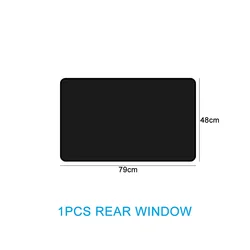 Magnetic UV Protection Car Sunshade Curtains - Double - Sided Auto Window Shield and Protector (1Pcs Rear Window)