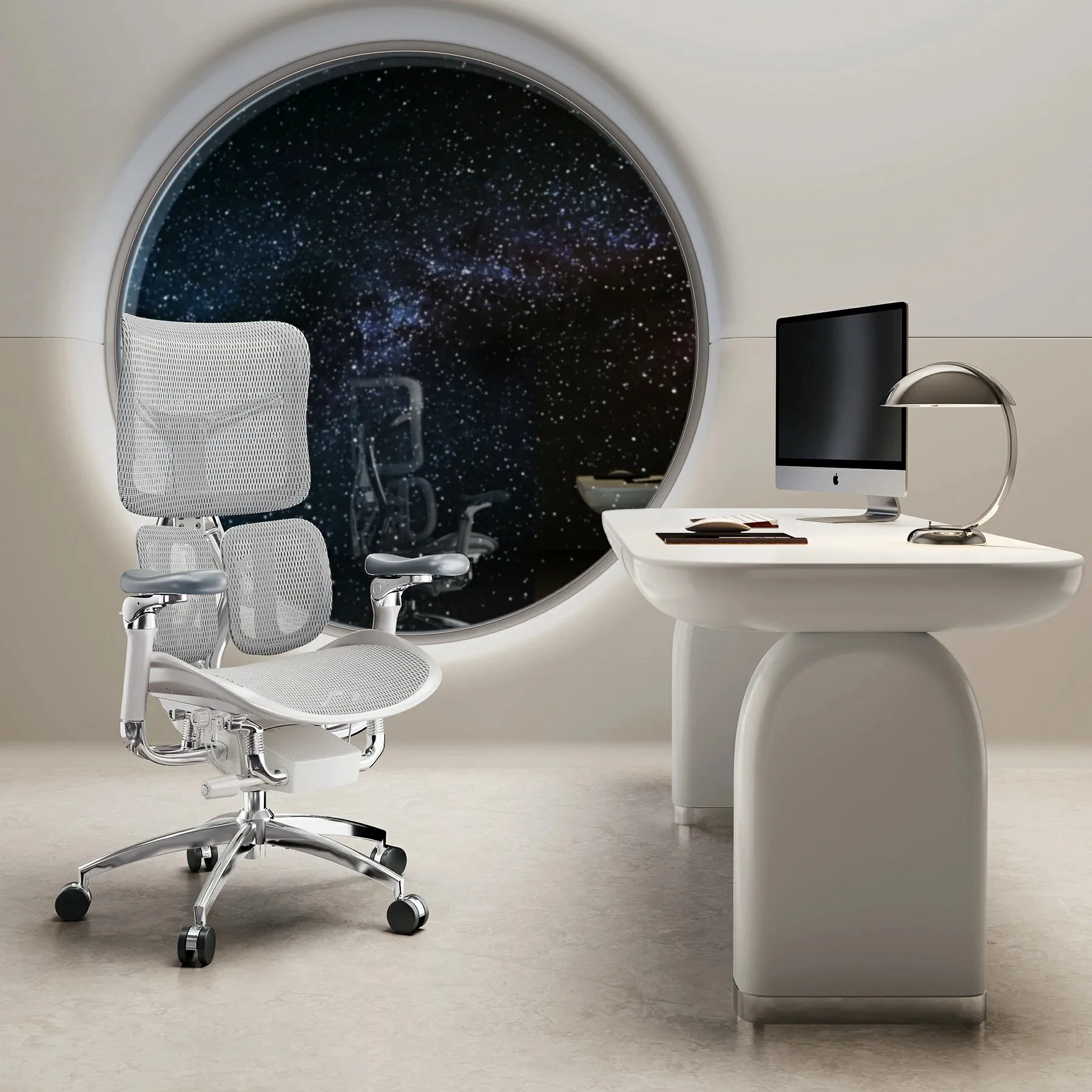 SIHOO Doro S300 Ergonomic Office Chair Computer Chair with Dual Lumbar Support 6D Armrests Adjustable Rolling Mesh Gaming Chair 2