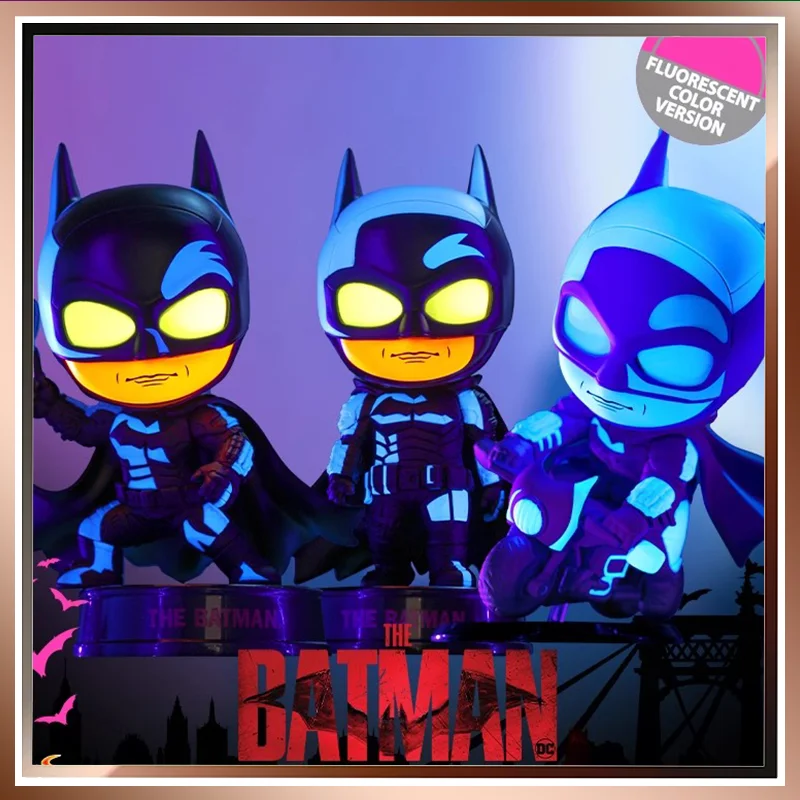 

Spot Goods Hot Toys Film Series Marrvel Puppet Plaything Batman Fluorescent Plate Desktop Office Room Decoration Birthday Gifts