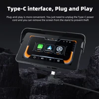 EKIY 5 Inch Wireless Carplay Android Auto Motorcycle Carplay Motorcycle Navigation GPS Display Monitor Motorcycle GPS Screen - Image 4