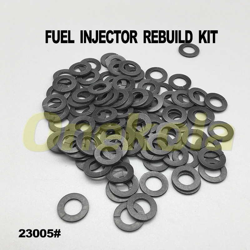 

500pcs Fuel injector repair kits Plastic Gasket Spacer 13.2*1.1MM for 12608362 12633789 12633784 Chevrolet GMC Terrain Buick 2.4