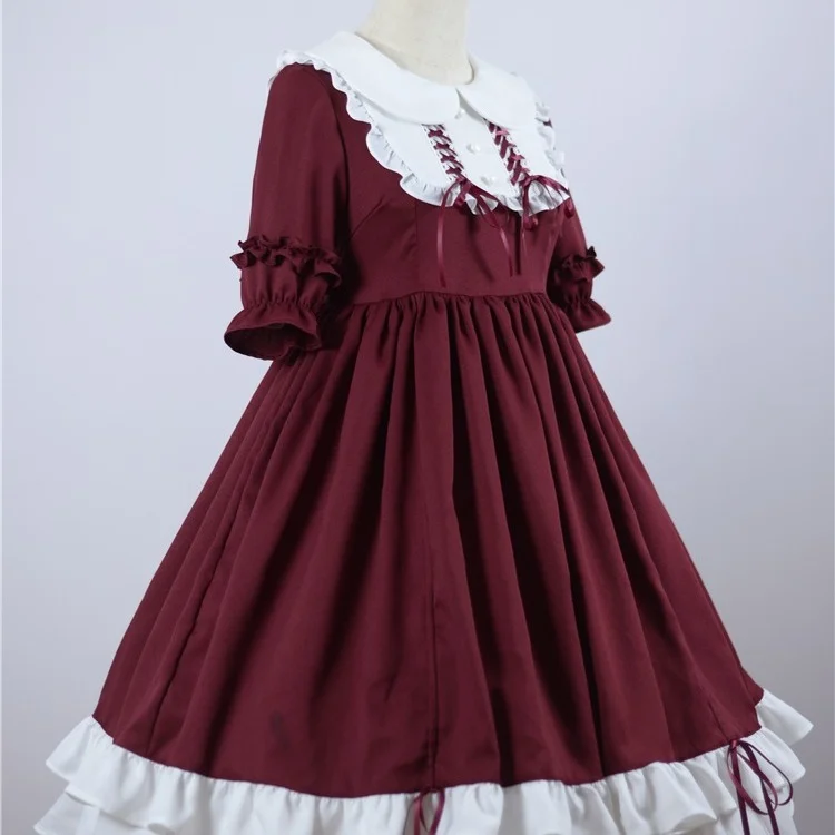 wine red short