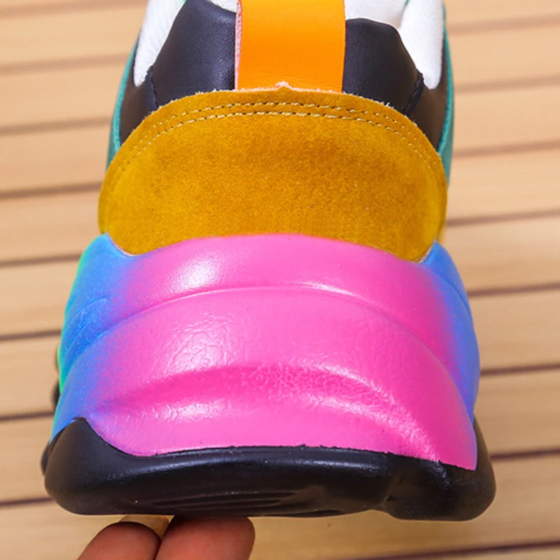 Fashion Women Sneakers Running Footwear Feminino Colorful Casual