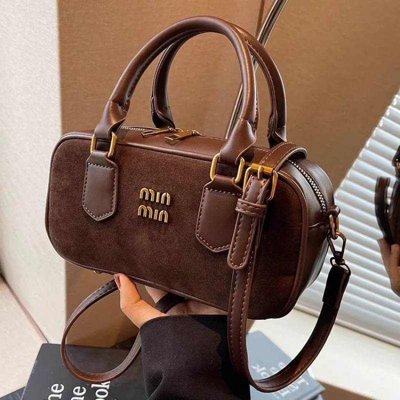 Bowling Bag Women's Large-capacity Bag Fashionable Portable Messenger