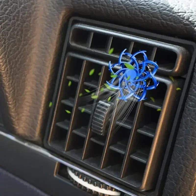 New Car Conditioning Air Outlet Aromatherapy Clip Luxury Spider Auto Fragrance Bidirectional Rotation Perfume Deodoran Diffuser
