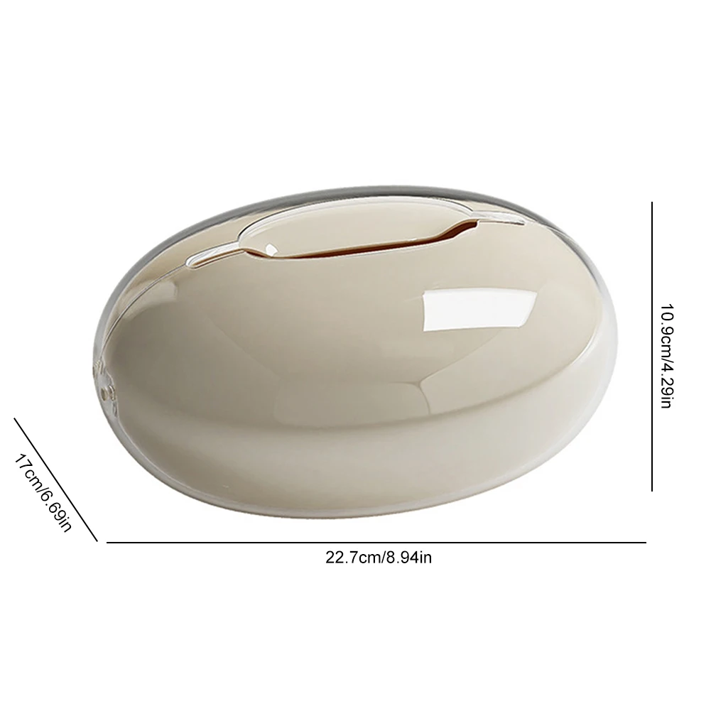 Tissue Storage Box Reusable Multipurpose Tissue Box Simple Tissue Dispenser Decorative Tissue Box for Bathroom Vanity 6