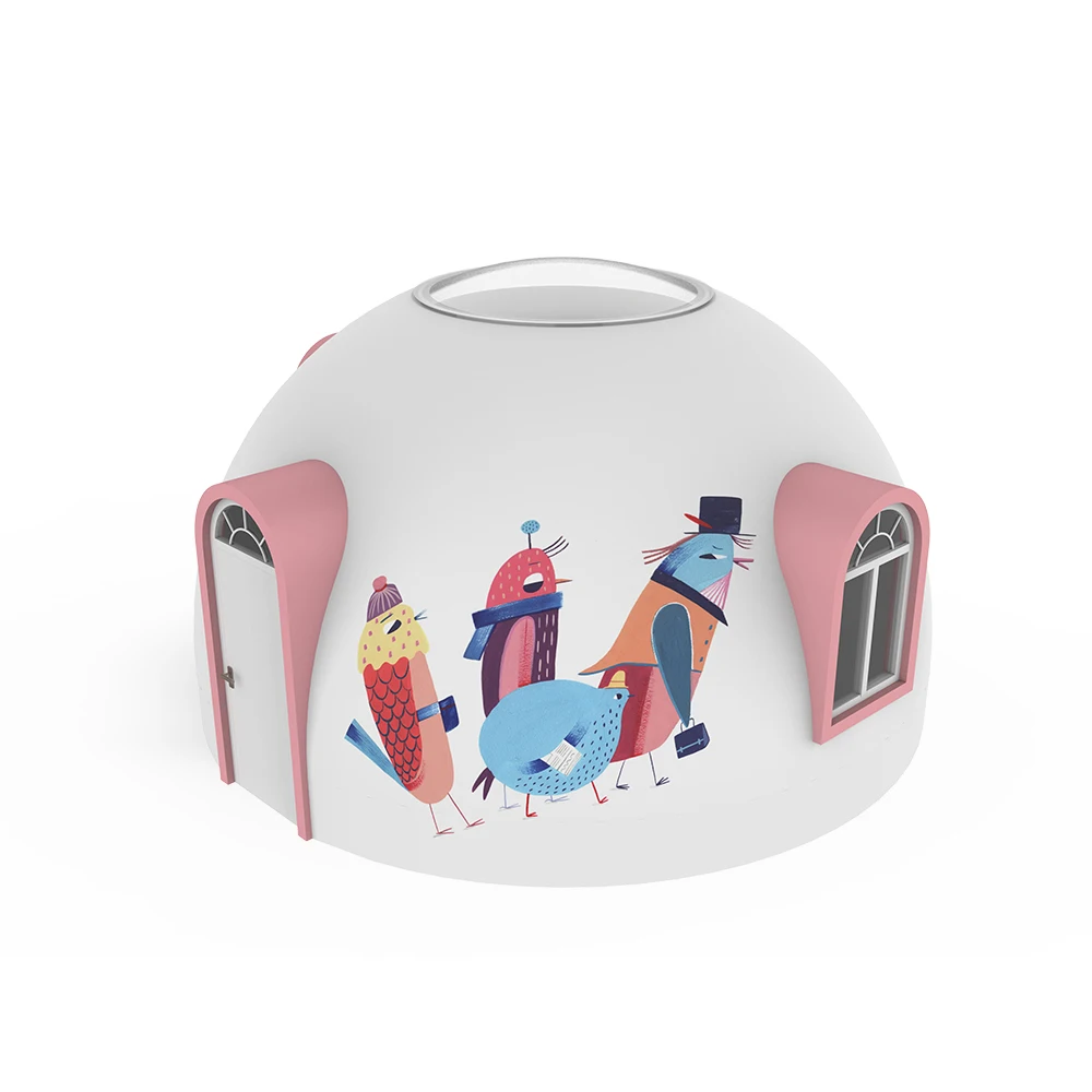 

Dome House-Graphite-Emitting Polystyrene (Recyclable)28 Square Meters