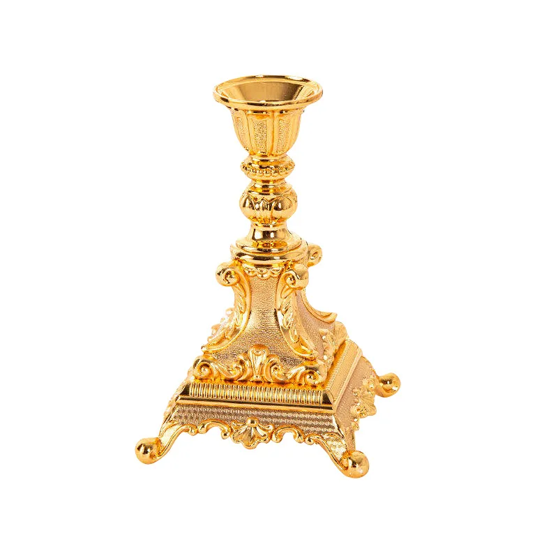 Metal Candle Holder Candlestick Wedding Decoration Dining Table Candle Stand Shooting Props Crafts Accessories Base candle holders