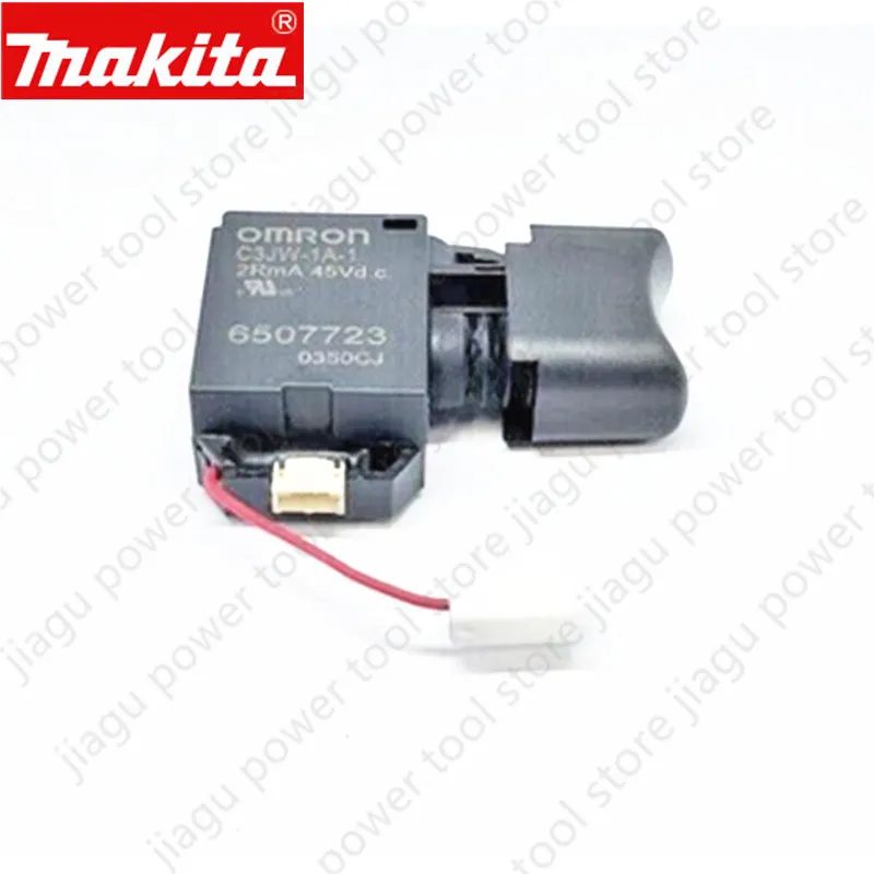 Genuine Switch For Makita 6507723 650772-3 DTD170 TD170D TD160D DTD171 DTD171Z 140B49-1 xdt16 xdt12 electric screwdr tool parts new genuine center console electric parking brake handle switch 68373898aa for jeep cherokee