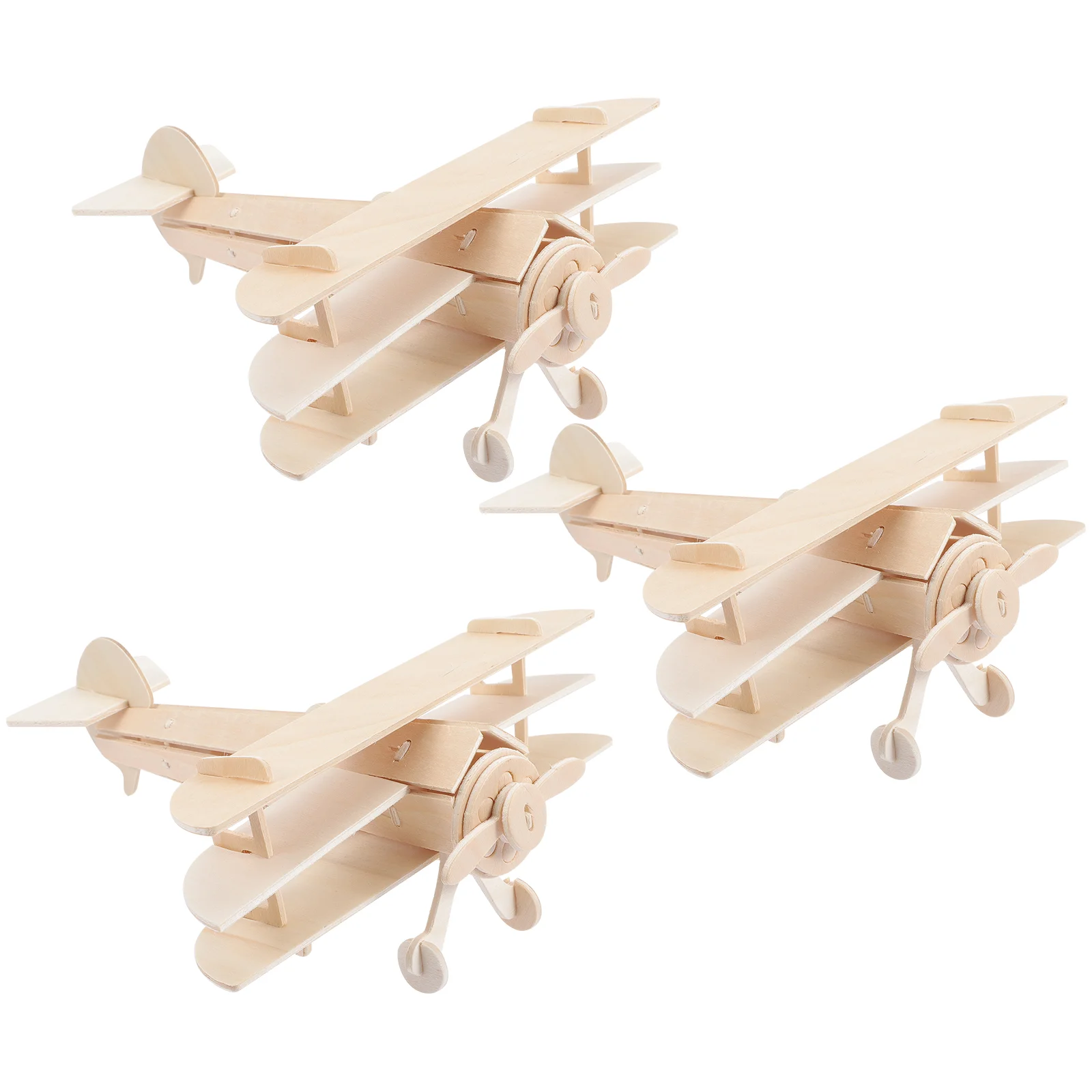 

Wood Airplane DIY Paint and Assemble Wooden Airplane Blank Toys for Kids