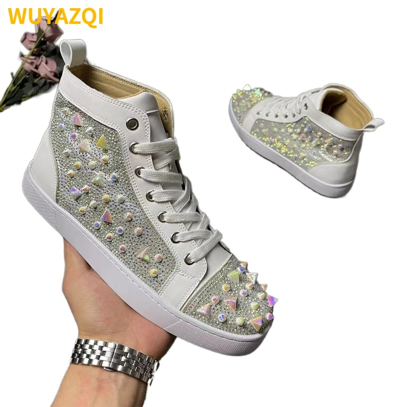 

WUYAZQI Comfortable Men's Vulcanize Shoes for Everyday Wear Stylish and Versatile Men's Shoes