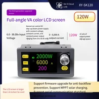 Convertisseur Buck-Boost 120W, alimentation régulée réglable, entrée, tension constante et courant Constant, Module de charge solaire 1