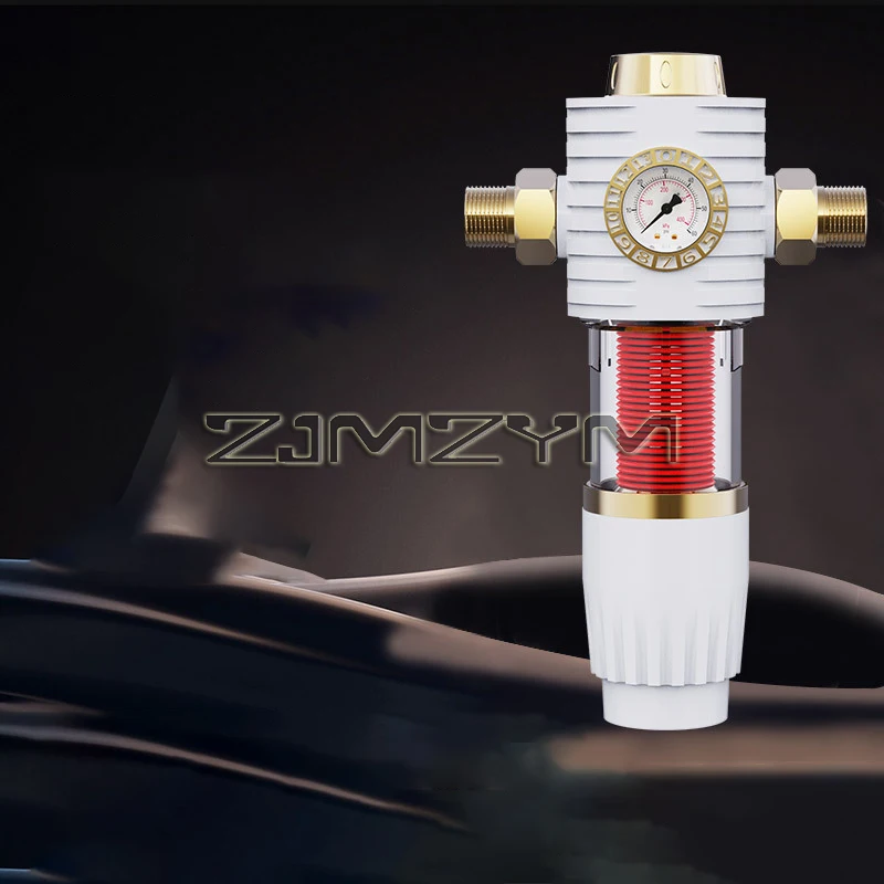 Household Water Purifier Backwash Prefilter Brass Water Filter 40um Central Purifier System