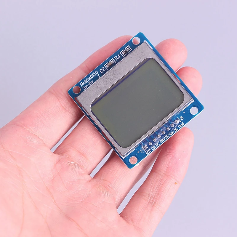 Modulo Modulo Schermo Display Lcd Nokia 5110 Bianco/Blu 84*48 Fai Da Te Per Arduino