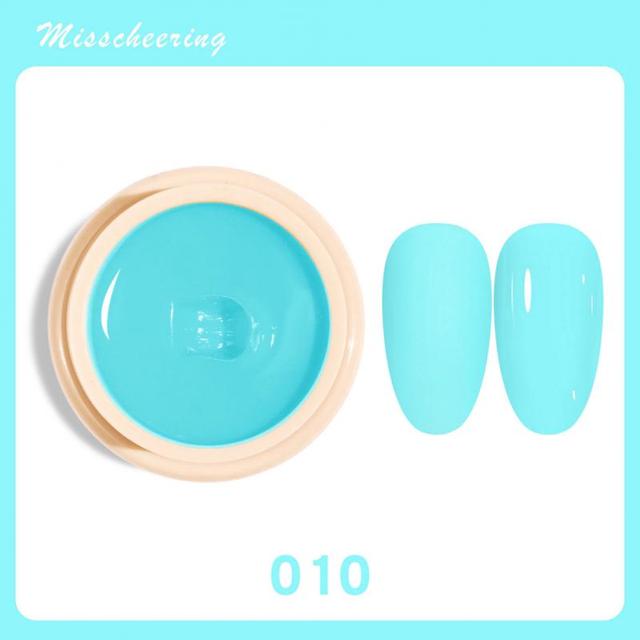 Solid UV Gel Nail Polish Solid Cream Gel Nail Polish Nail Art Semi-permanent Varnish UV Gel Nail Polish For ManicureTSLM1