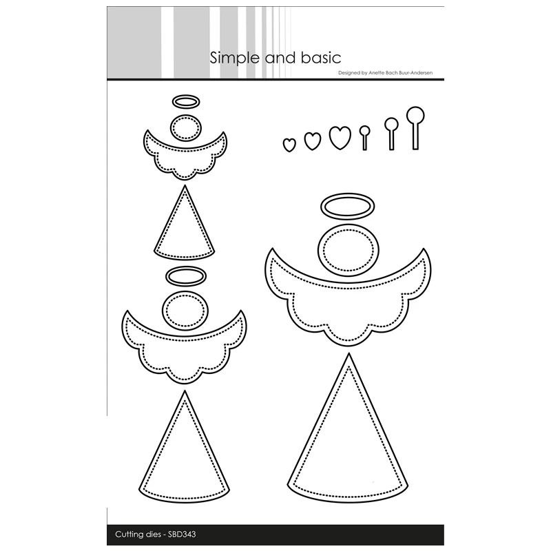 

Christmas Angels Cutting Dies for New 2023 Scrapbooking Paper Making Frame Card Craft Supplies no Stamps