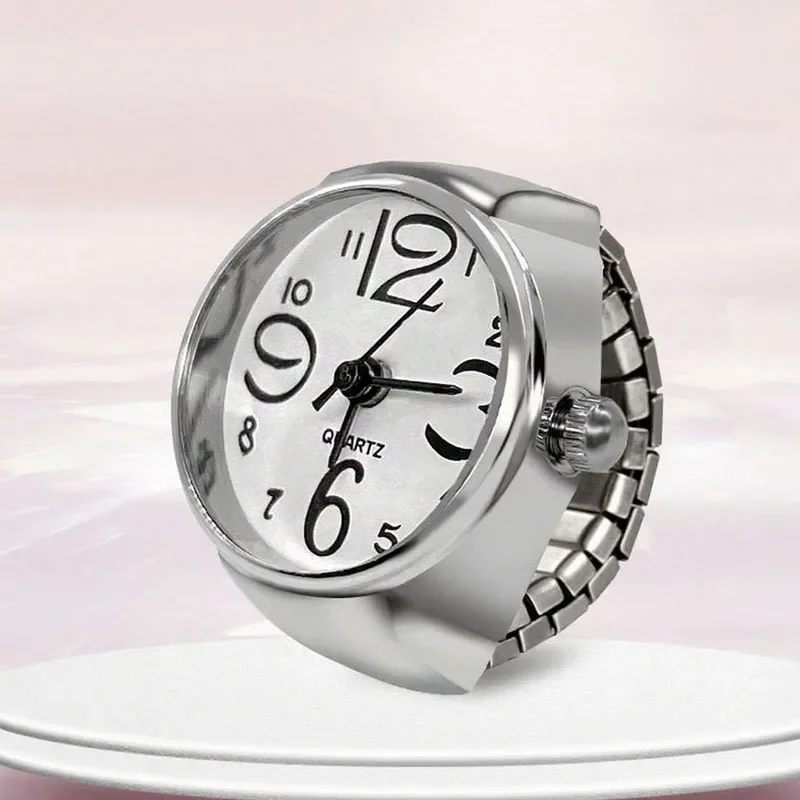 Personalized men's and women's finger watches hot selling couple ring watches Korean version fashion