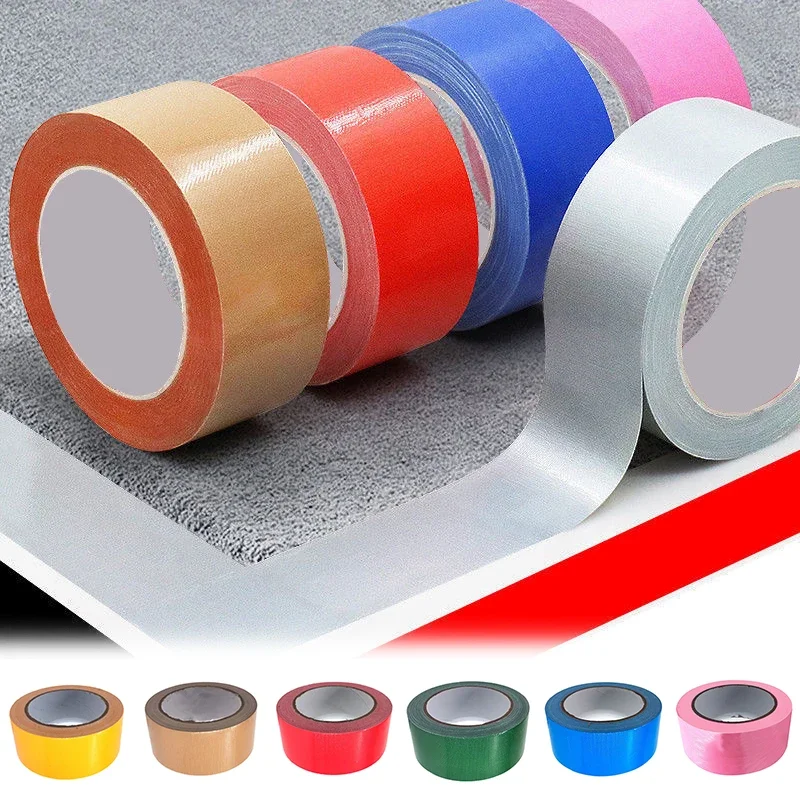 

Waterproof Cloth-Based Tape Super Strong Adhesive Tape Wear Resistant Easy To Torn No Trace Tapes Carpet Floor Home Decorations