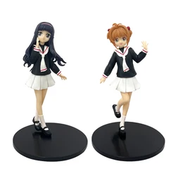 16cm Anime - Inspired Sakura & Tomoyo Action Figures - Collectible Decoration Toy Gifts (2pcs no box)