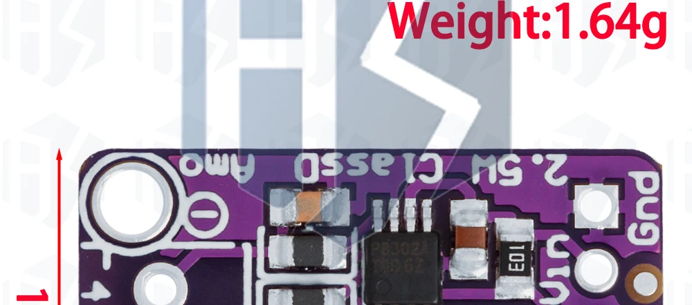 1~10PCS EGBO PAM8302A CJMCU-832 PAM8302 2,5W Einkanal-Verstärkerplatine Klasse D Modul Entwicklungsplatine Audio-Leistungsverstärker – Detail 40