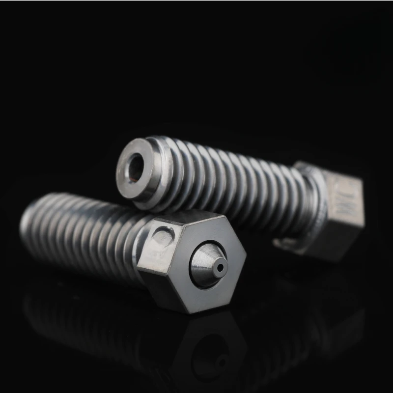 

High Quality Wear-Resistant Tungsten Carbide Volcano Nozzle High Flow Durable 3D Printing Accessories