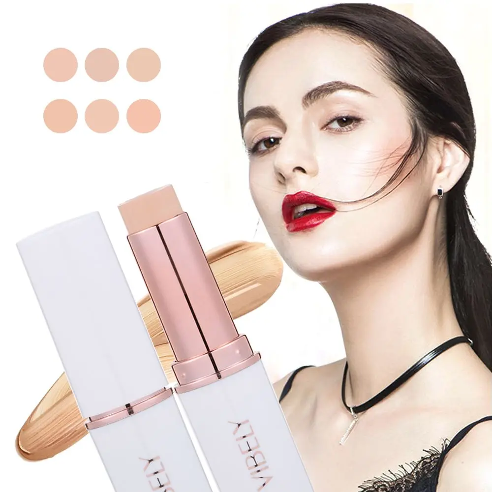 Nude Foundation Concealer Stick Waterproof Repair Capacity Lying Silkworm Highlighter Brighten Skin Tone Quick Makeup Tool
