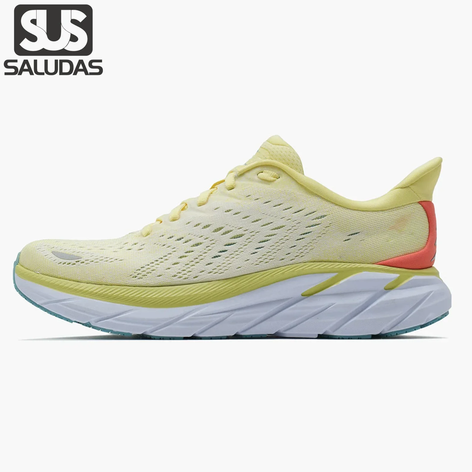 

SALUDAS Original Running Shoes Men and Women Ultra-Light Stretch Marathon Running Shoes Unisex Outdoor Road Jogging Sneakers