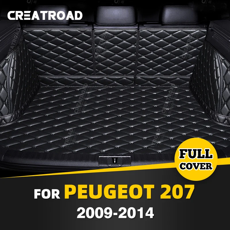 

Коврик для багажника с полным покрытием для PEUGEOT 207 2009-2014 13 12 11 10