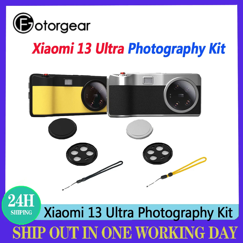 Fotorgear For Xiaomi 13Ultra Photography Phone Case Xiaomi 13 Ultra One  Piece Photography Set Leica Camera Phone Kit