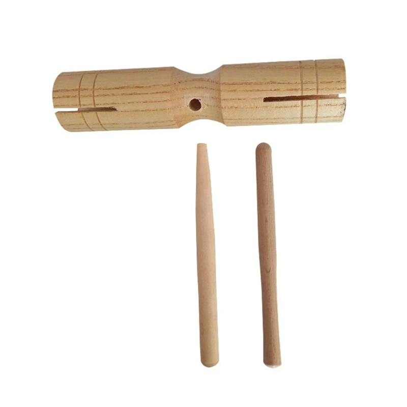 Orff Instrument Handheld Rhythm Blocks Musical Tone Block Percussion Blocks Professional Block Handheld